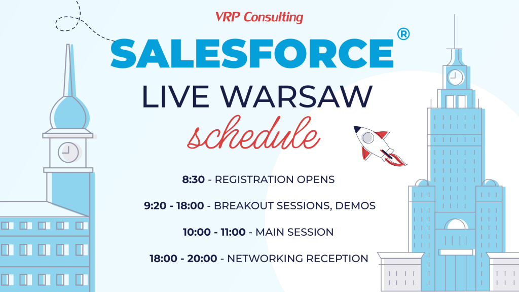 Salesforce Live Warsaw Event 2022 Schedule