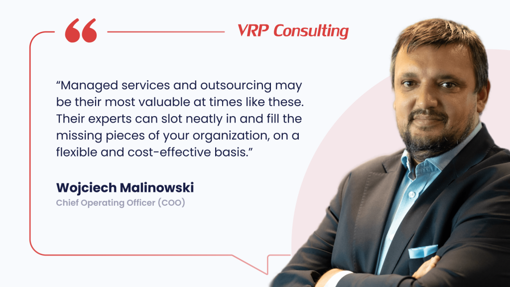 Wojciech Malinowski quote on Salesforce Managed Services