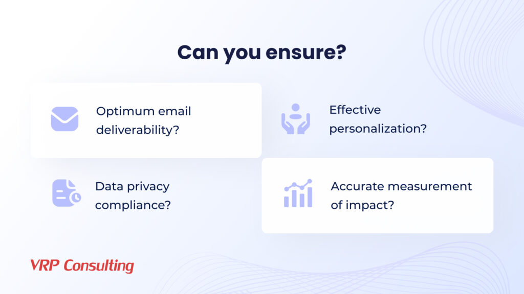Can you ensure email deliverability