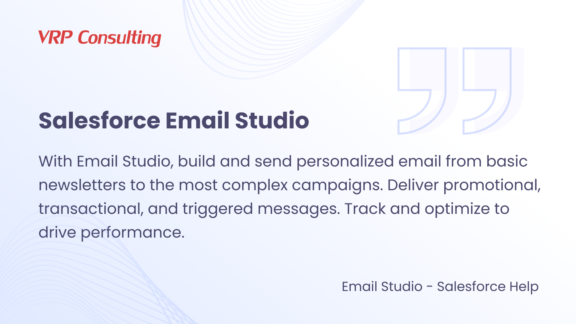 Making the most of Email Studio in Salesforce Marketing Cloud - Image 1