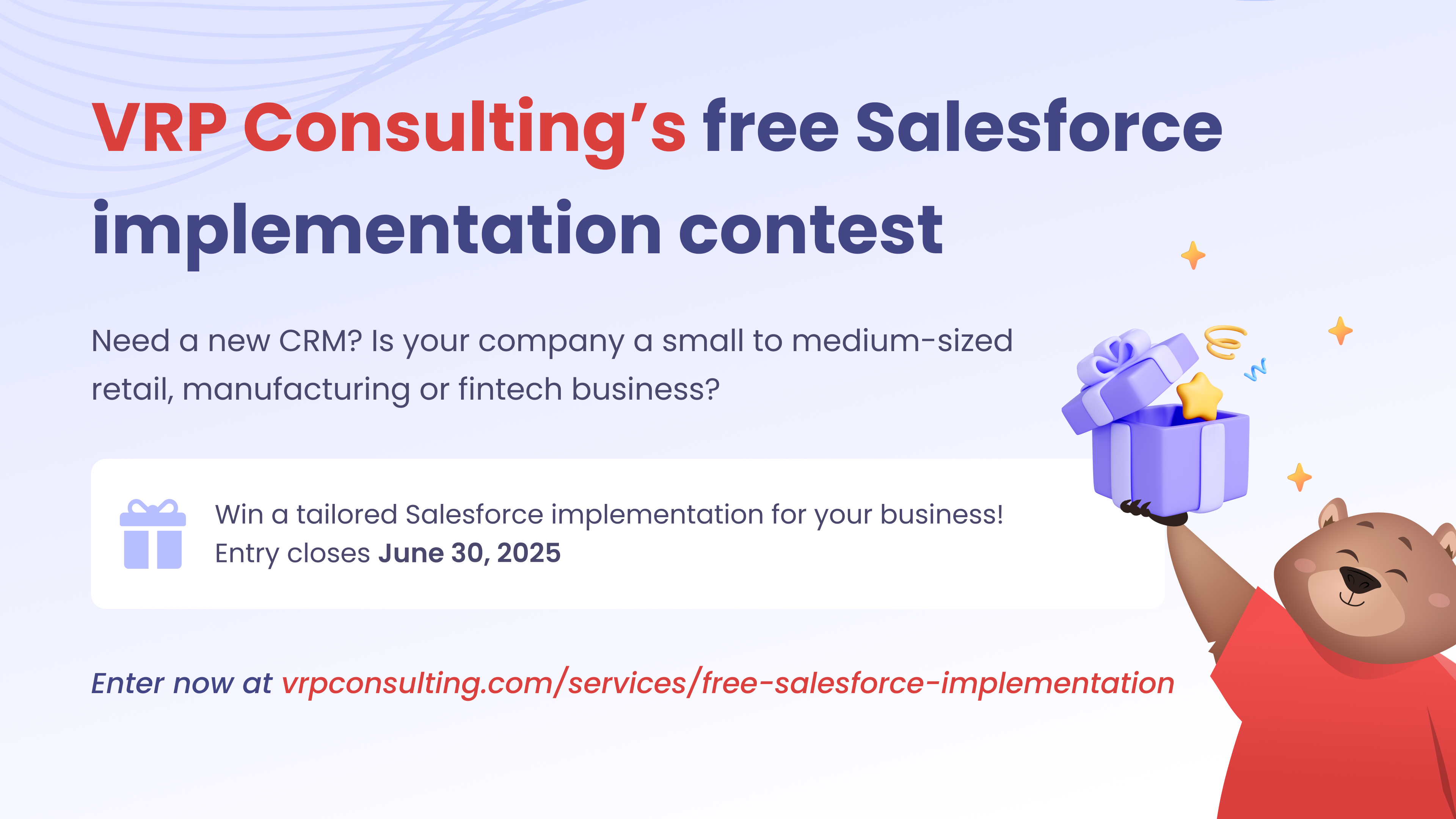 VRP Consulting’s free Salesforce implementation contest