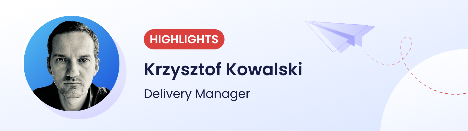 Krzysztof Kowalski from VRP Consulting