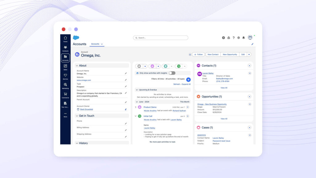 Simple, clean dashboards
